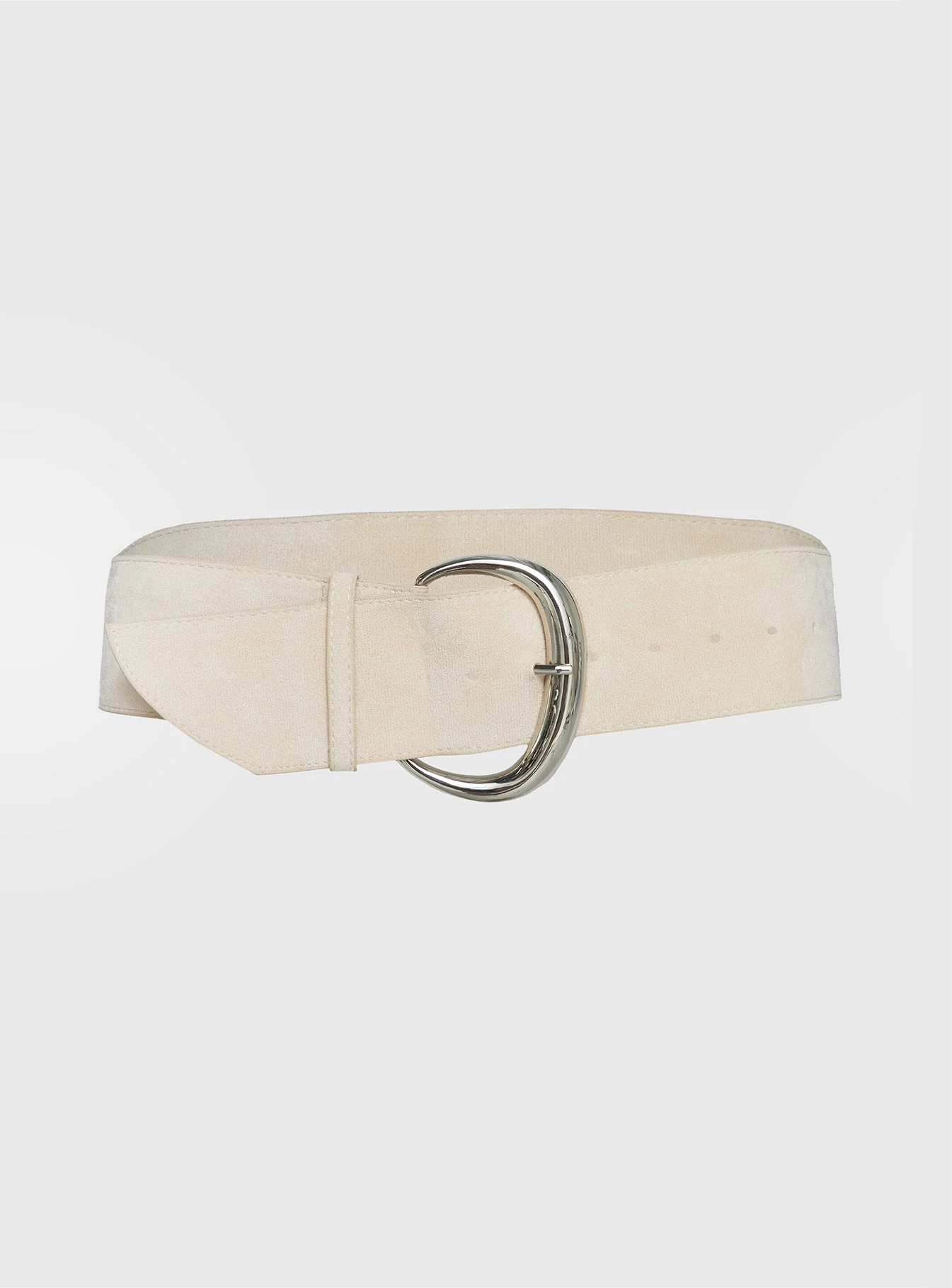 The Other Side Belt Beige / Silver