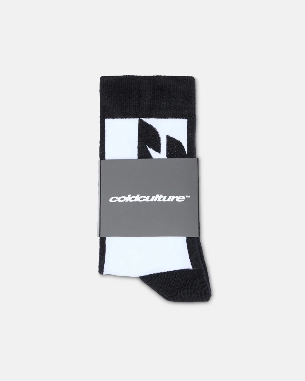 SILHOUETTE SOCKS BLACK/ WHITE