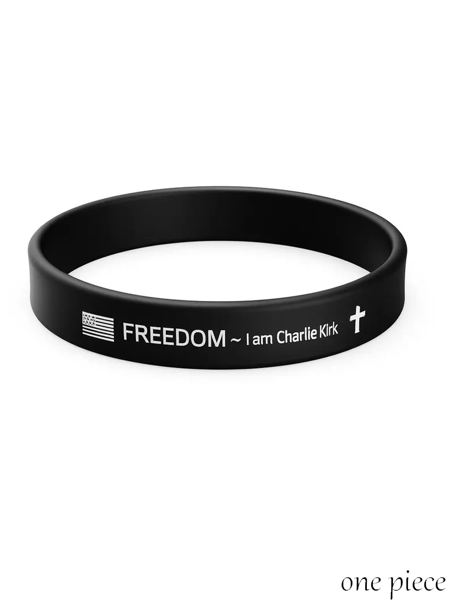 Charlie Kirk Remembrance Bracelet: 