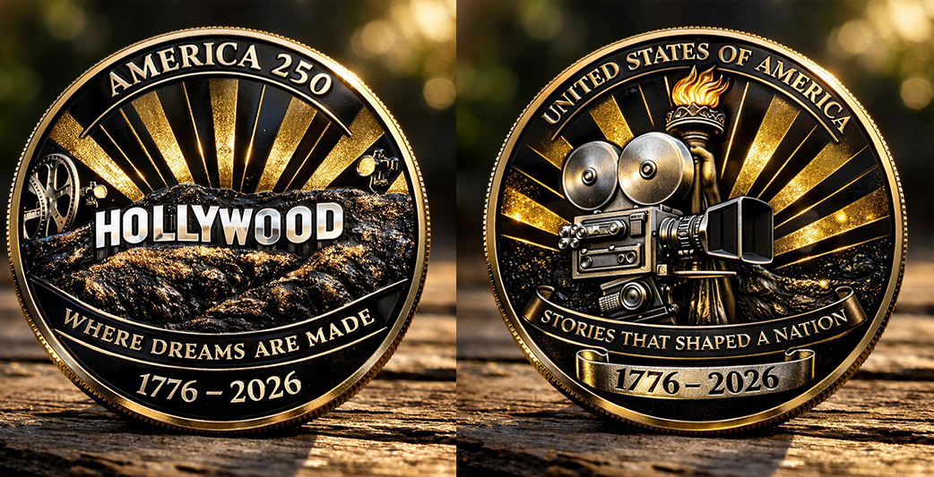 🏆Flash Sale 60% OFF - America 250 Hollywood Legacy Coin