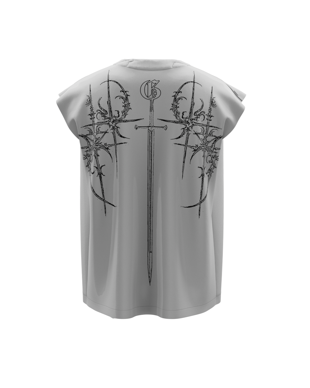 Ash Demon Unisex Boxy Vest