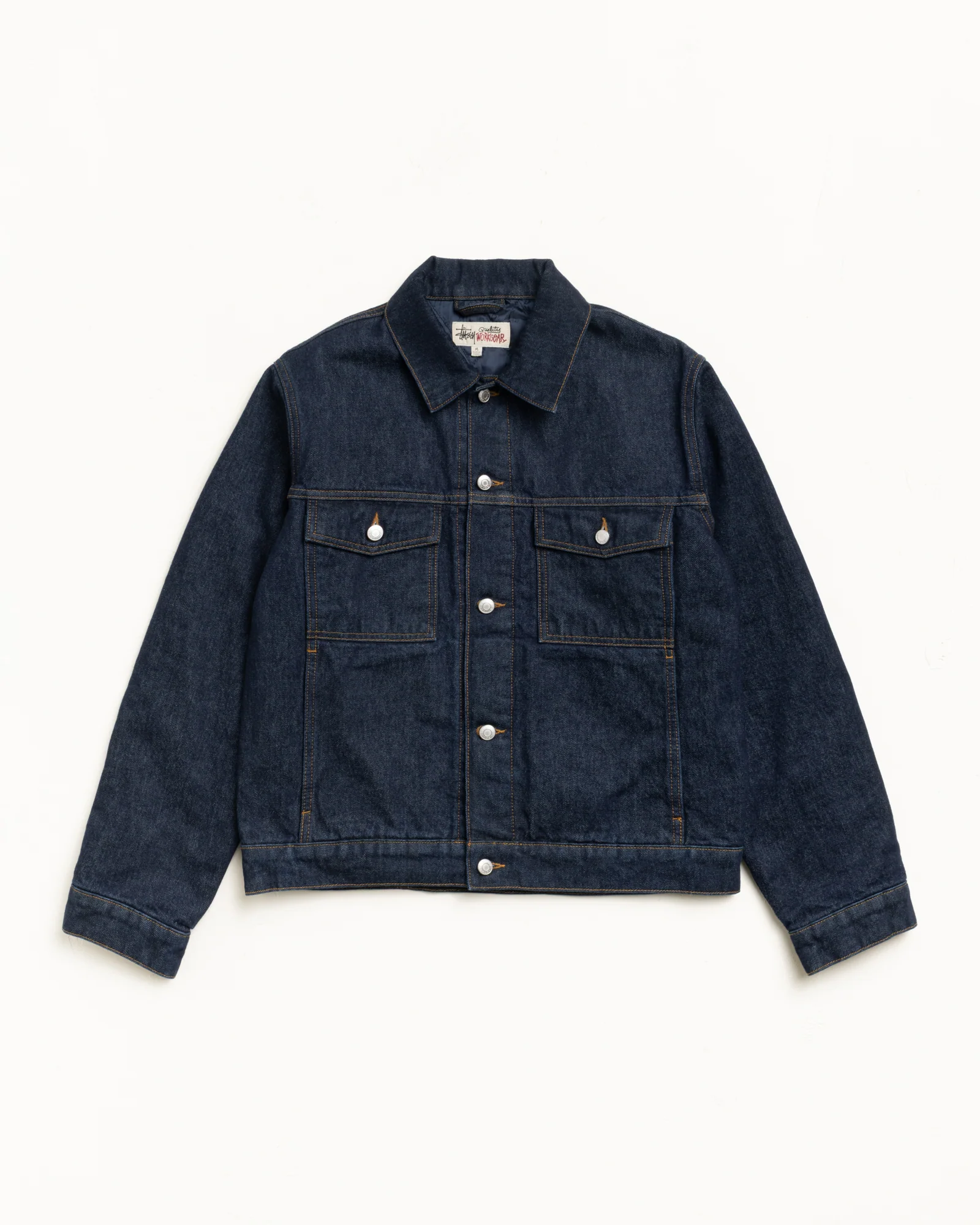 LINED DENIM TRUCKER JACKET