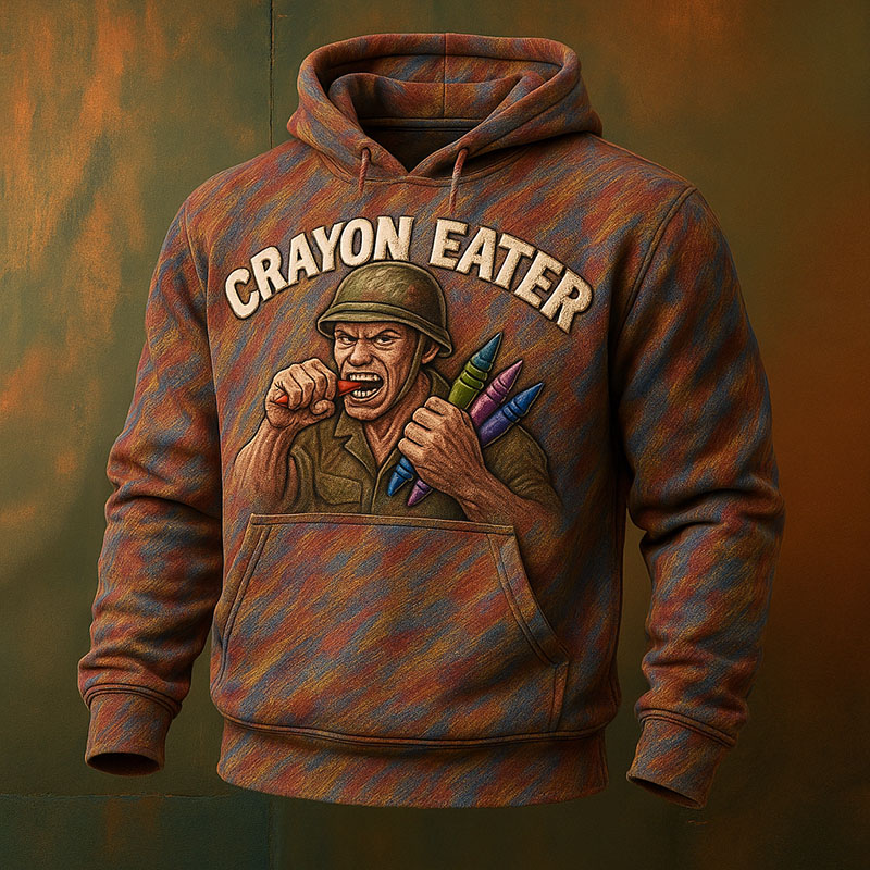 Veterans Art Print Casual Hoodie