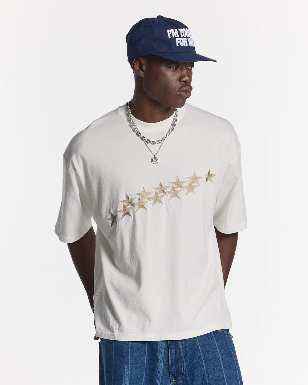 STARS TEE IVORY WHITE