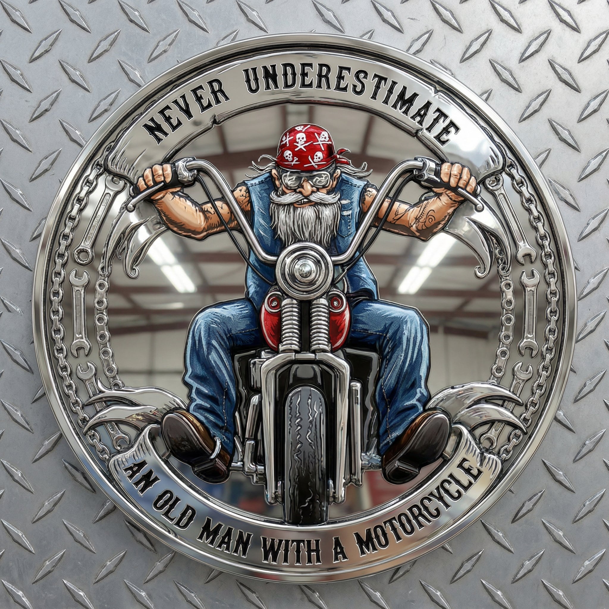 🏆NEW YEAR 60% OFF - Grumpy Old Bikers Commemorative Coin 🪙🏍️🔥