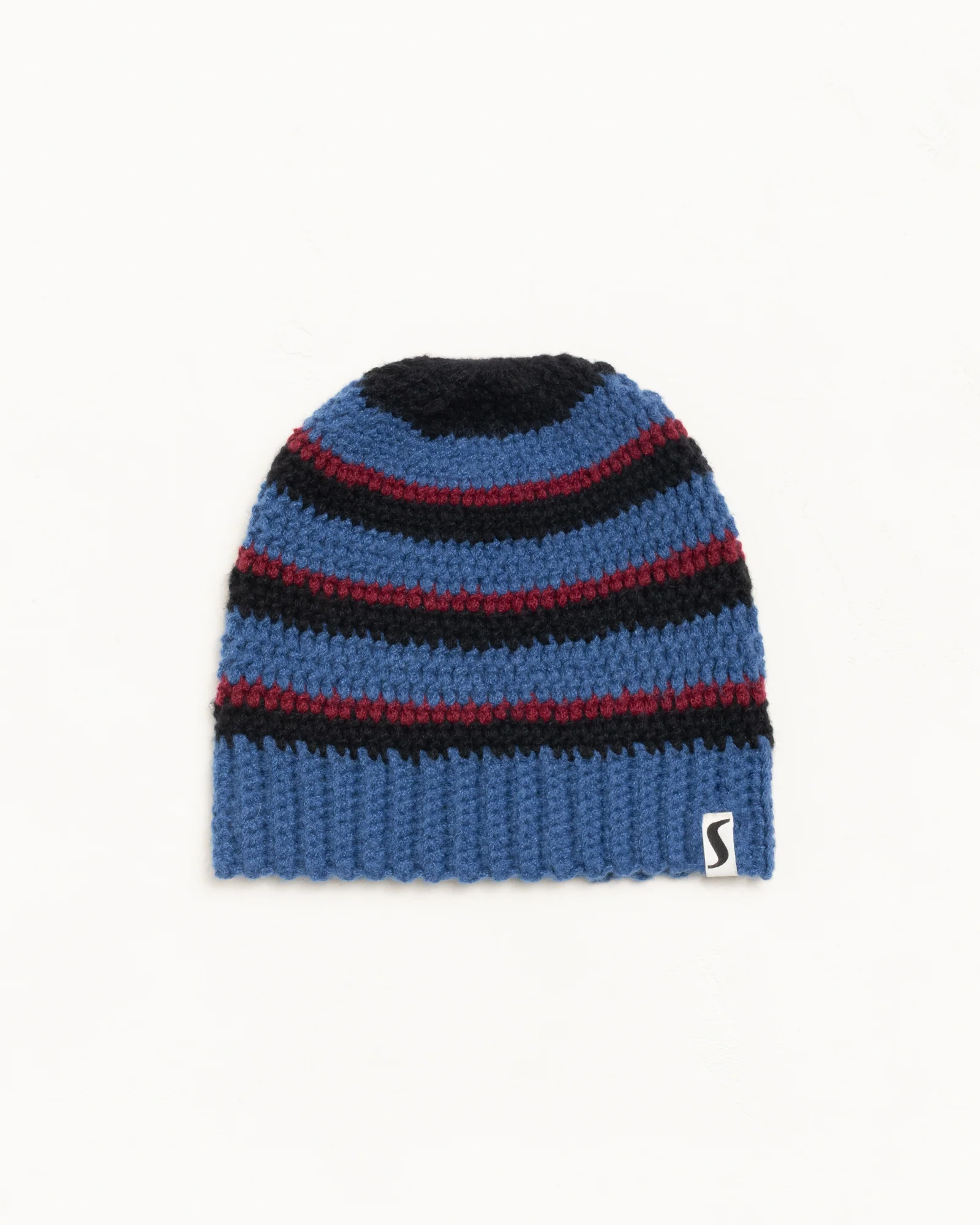 STRIPE KNIT SKULLCAP