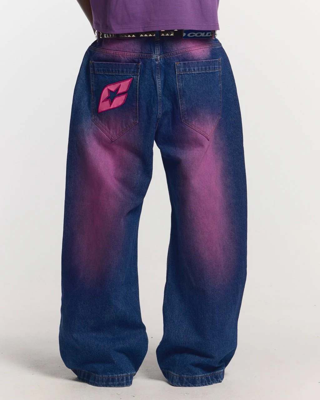 PRECIOUS V3 PANTS BLUE & PINK