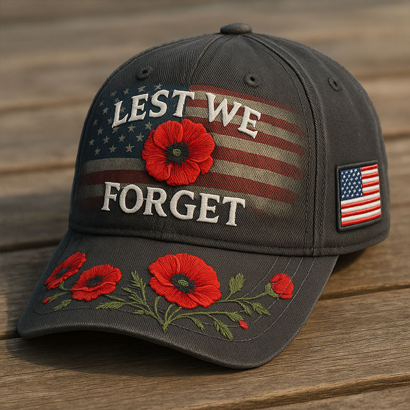 Memorial Day Print Hat