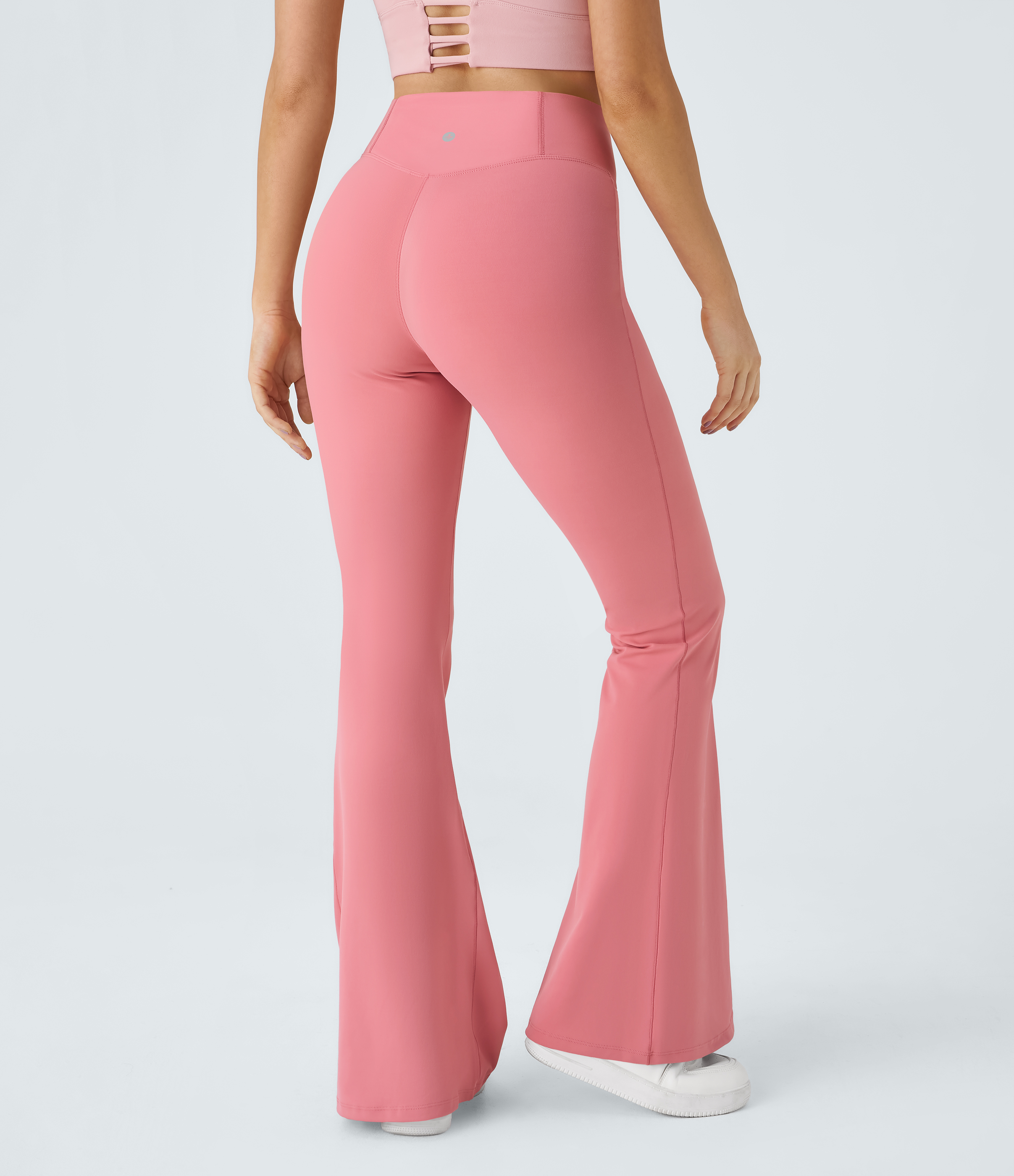 Crossover High Waisted Pocket Leggings
