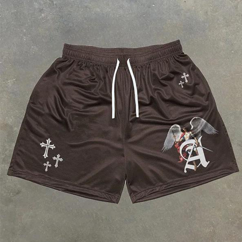 Angel Cross Stretch Shorts