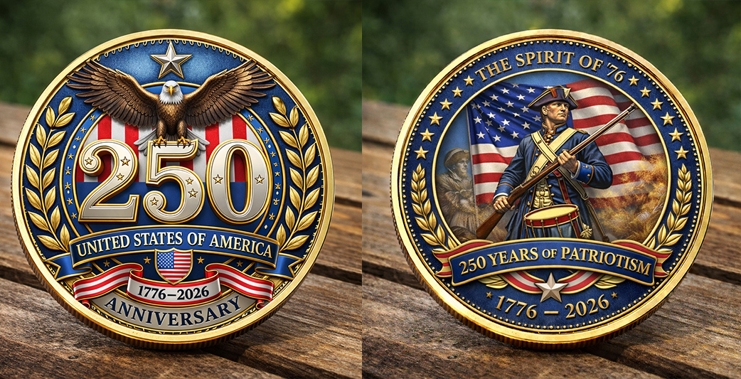 🏆Flash Sale 60% OFF - 1776–2026 America 250th Anniversary Coin