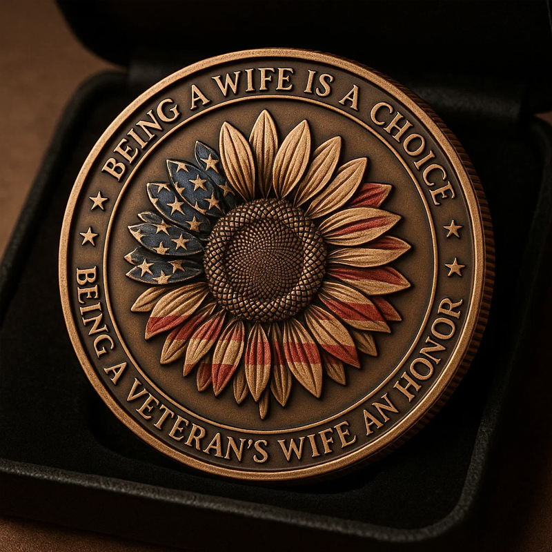 Women's Veteran Wife Commemorative Coin