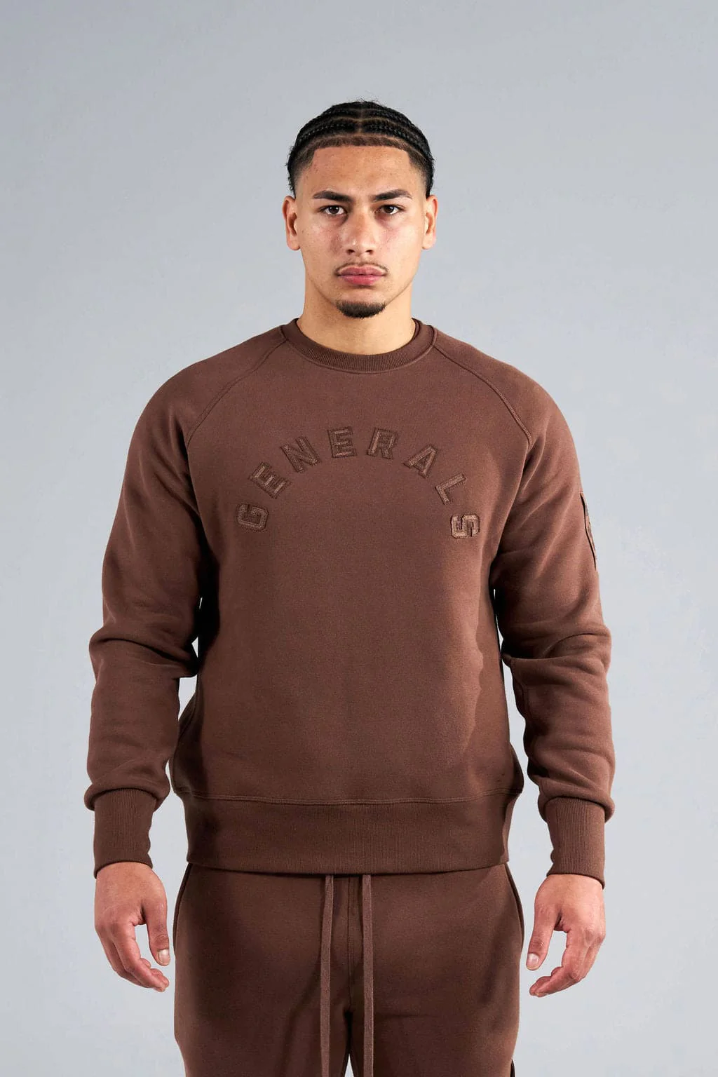Generals Classic Fit Crewneck Chestnut