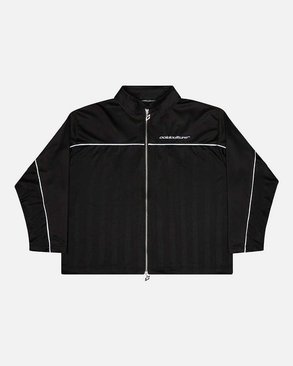DRAW THE LINE LONGSLEEVE SHIRT BLACK