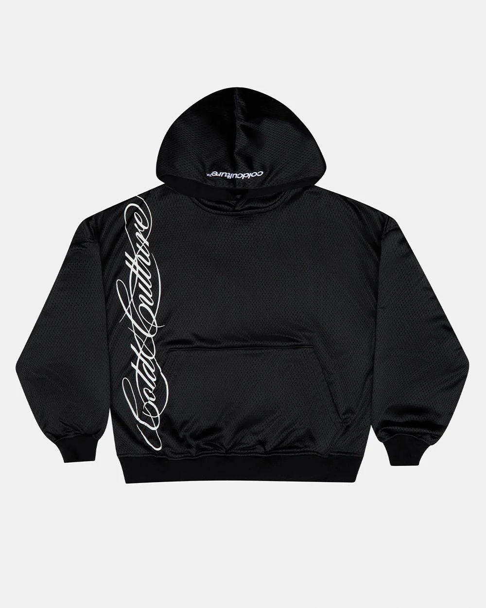 RIOT MESH HOODIE BLACK