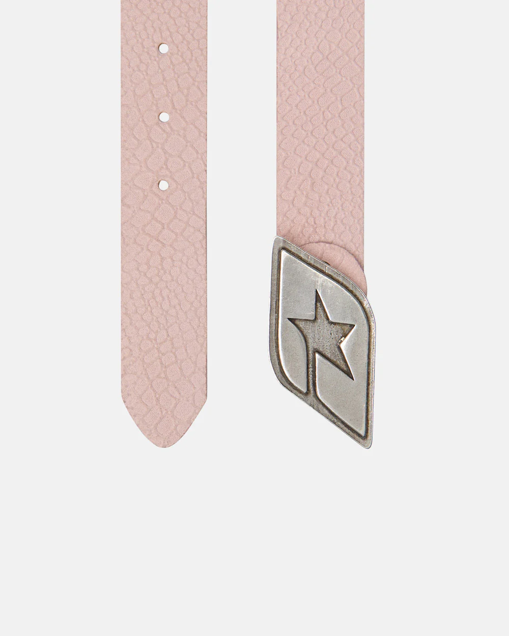 ORIGINAL LEATHER BELT PINK CROCODRILE