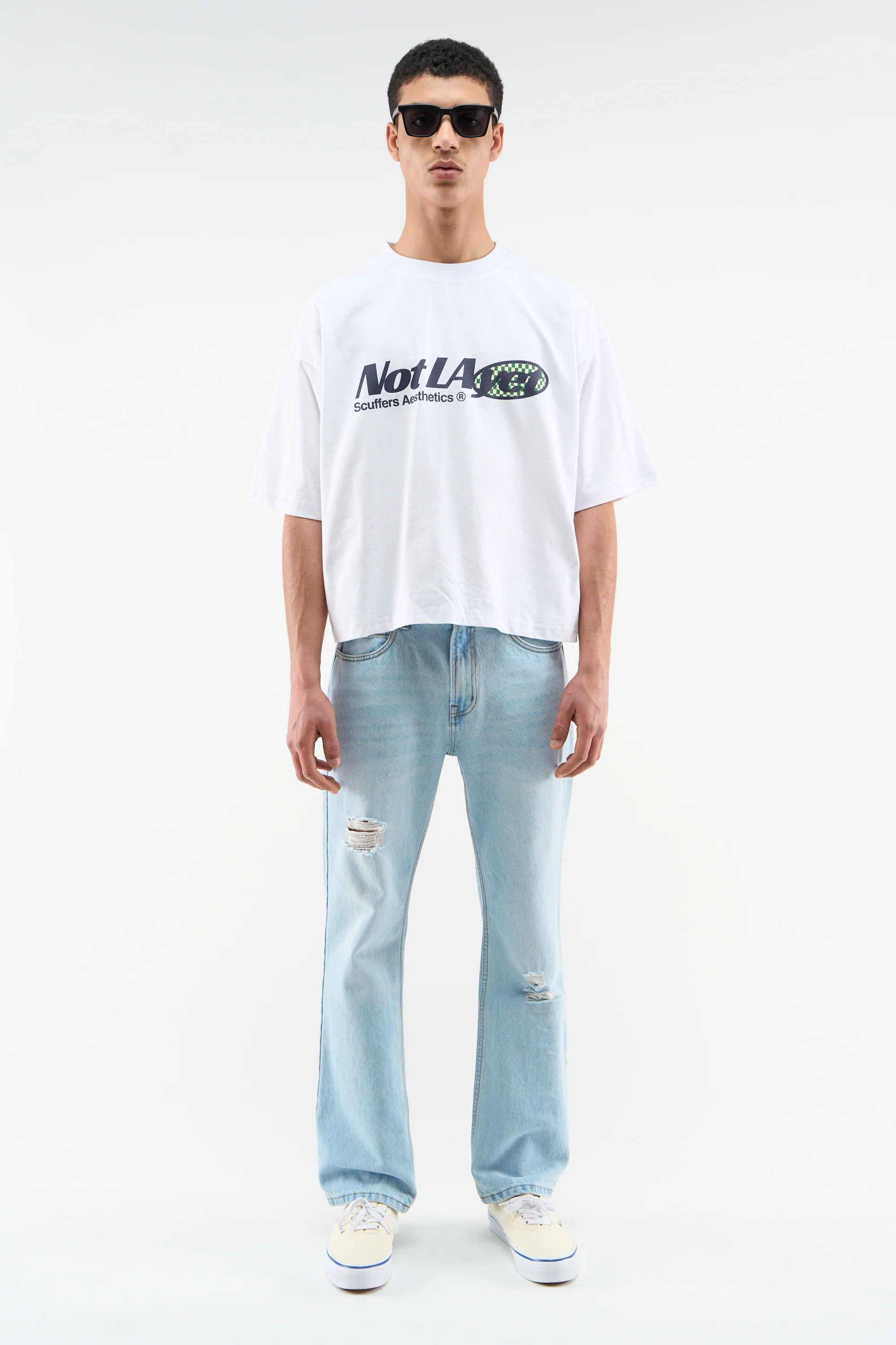 Not LA Yet White T-Shirt