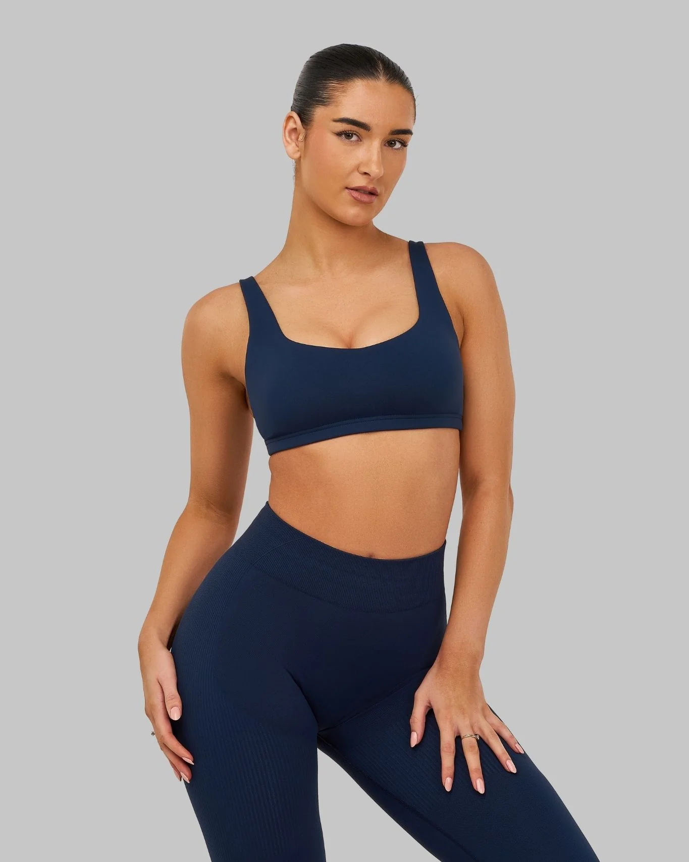 Elevate™ Sculpting Medium Impact Multiway Bra | Midnight Navy