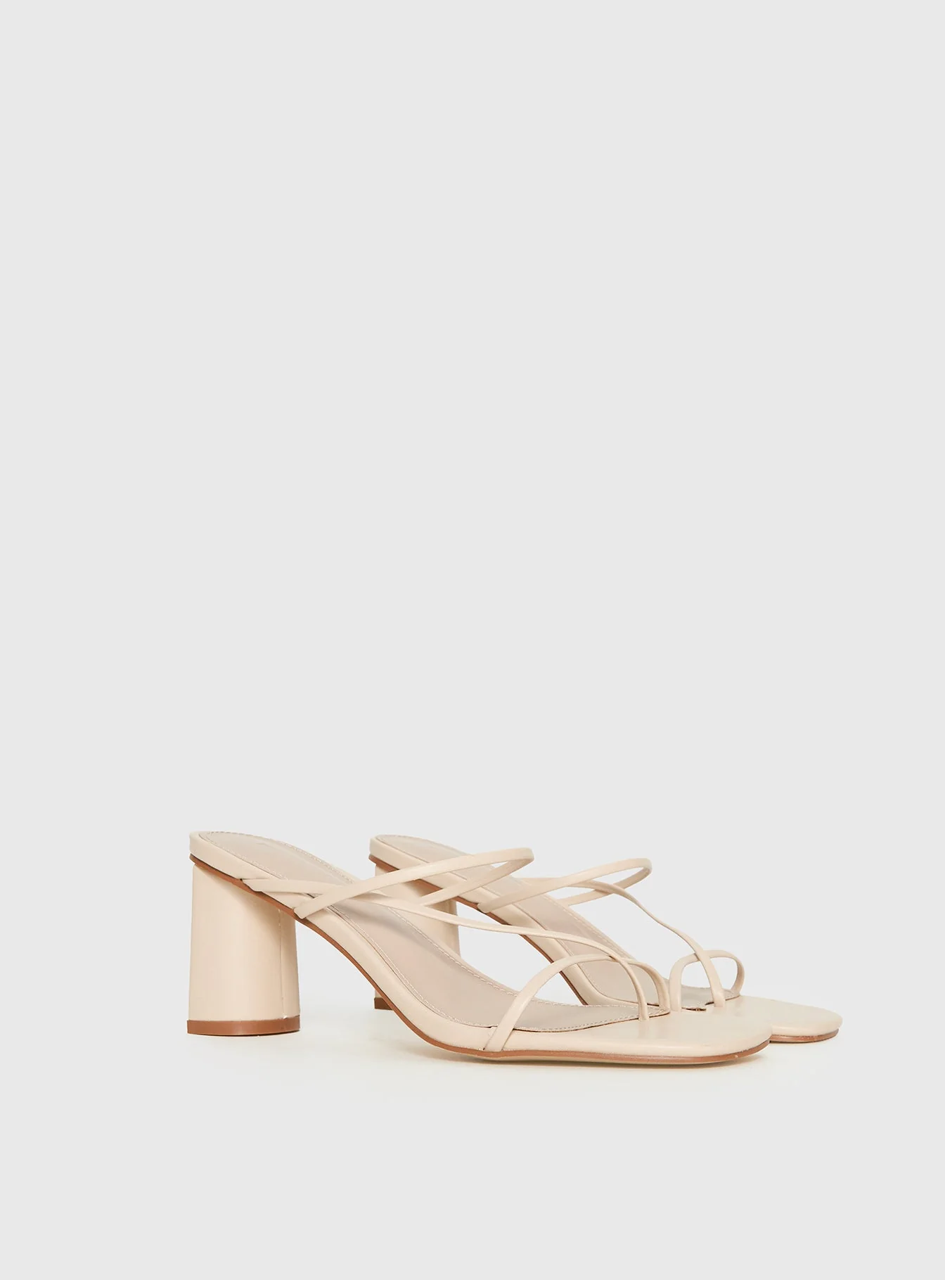 The Becka Heels Beige