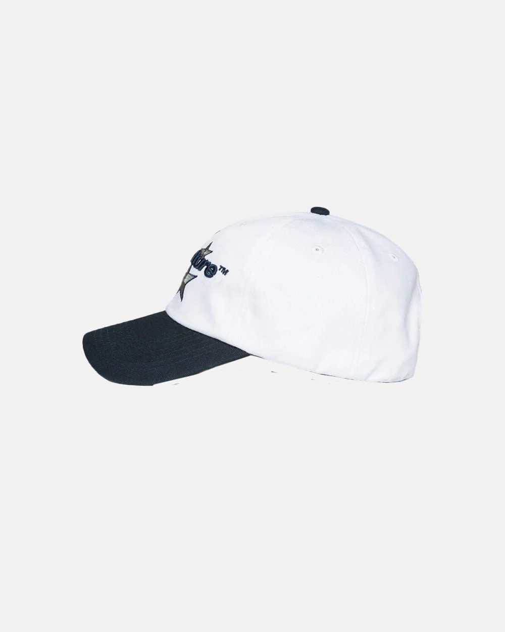 ITALIC STARS CAP IVORY WHITE/BLUE