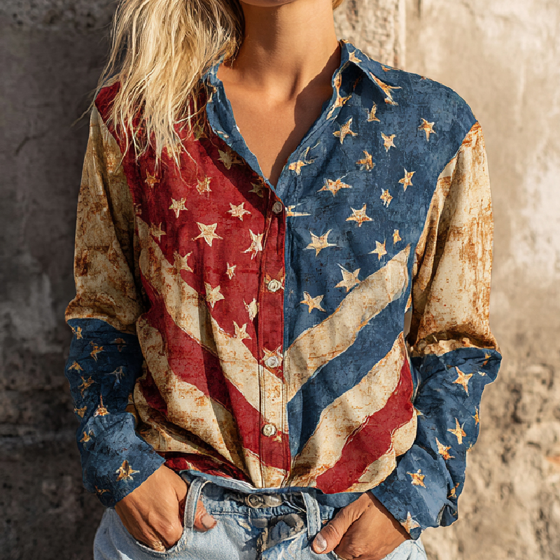 Women's US 250th Anniversary Casual Shirt