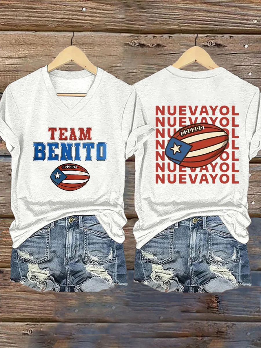 Women's Puerto Rico Print T-shirt