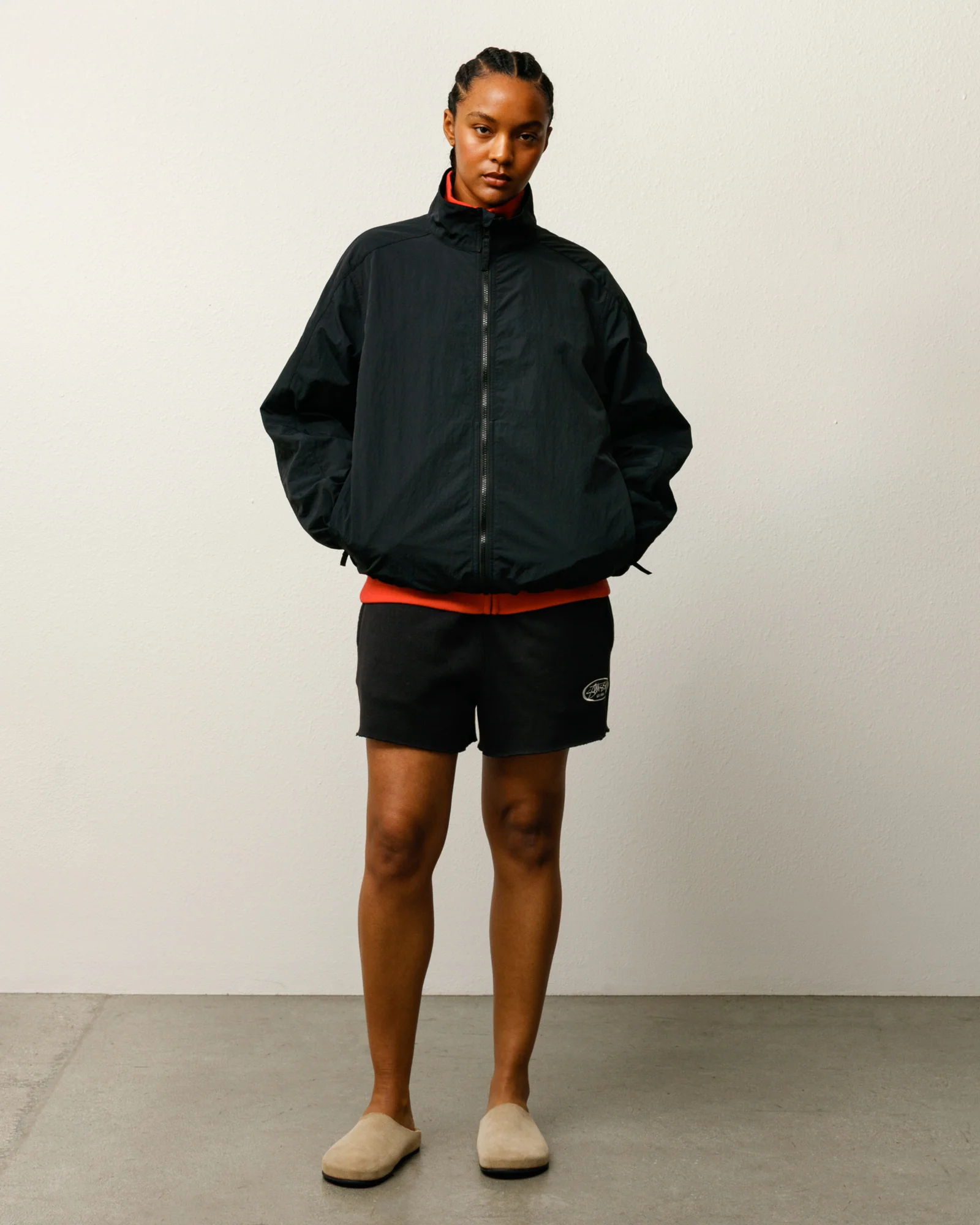 LIGHTWEIGHT MOCK JACKET