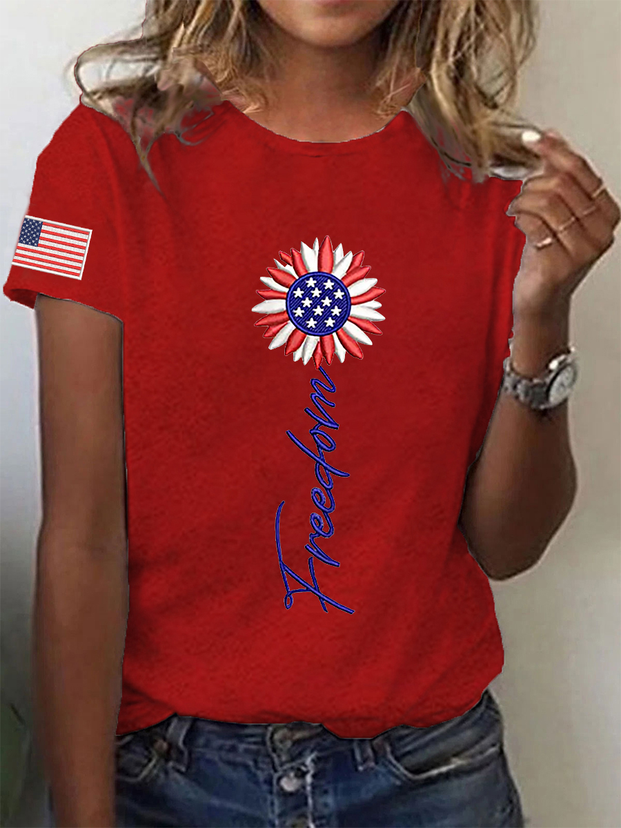 Women's Freedom Is Not Free R.I.P Charlie Kirk  Short Sleeve T-Shirt