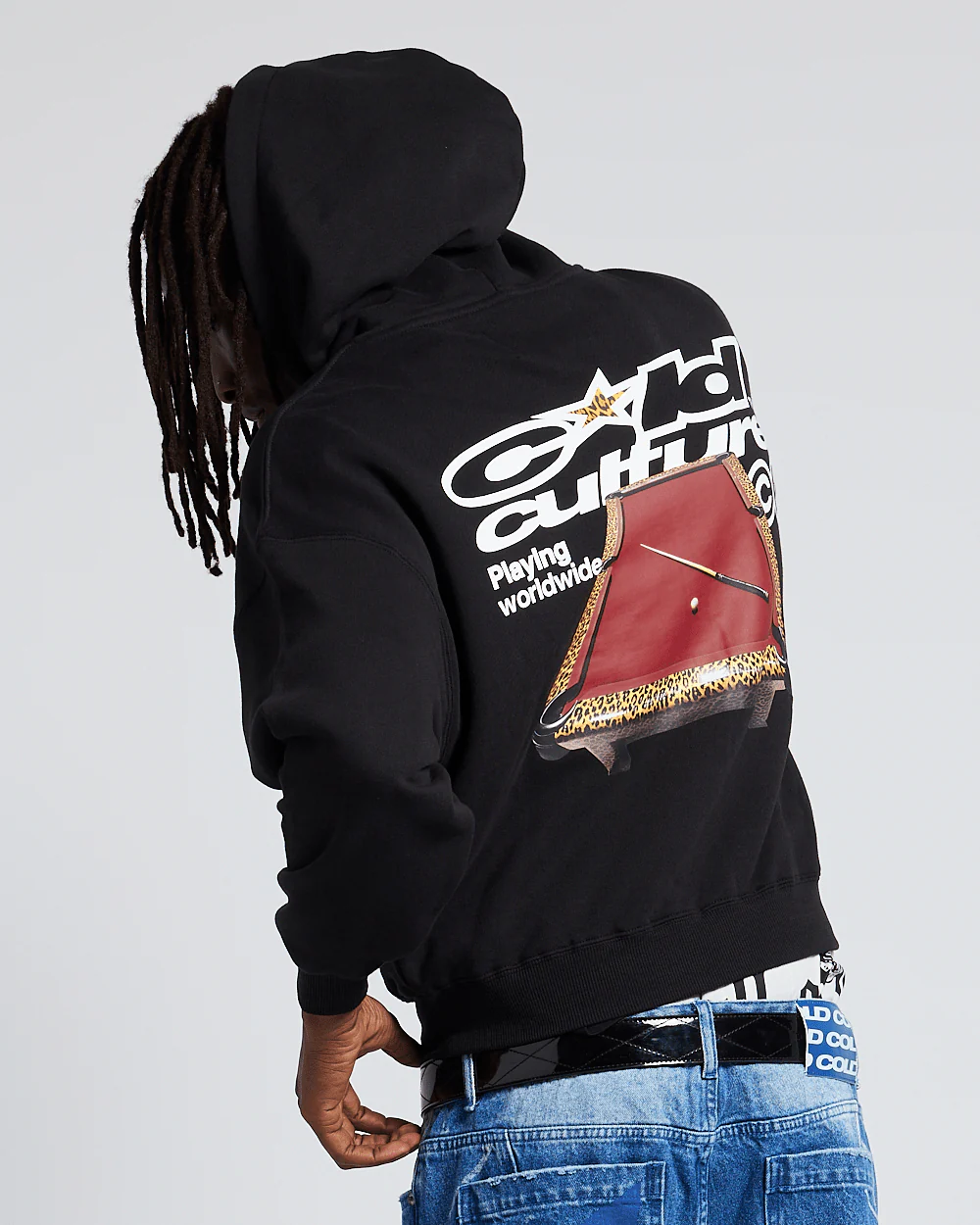 PLAYING WORLDWIDE HOODIE BLACK