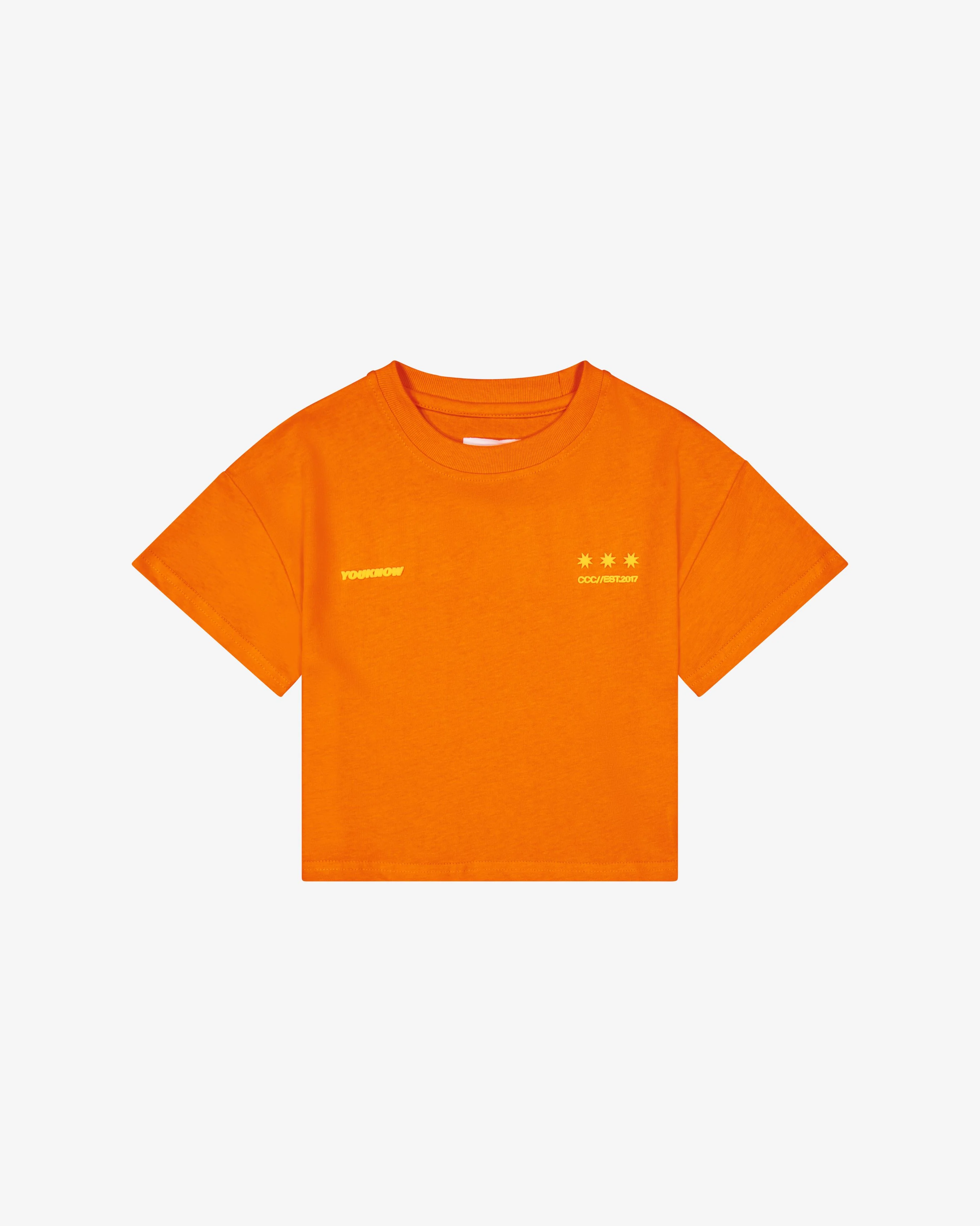 Kids Big Back Tee | Orange Sherbert