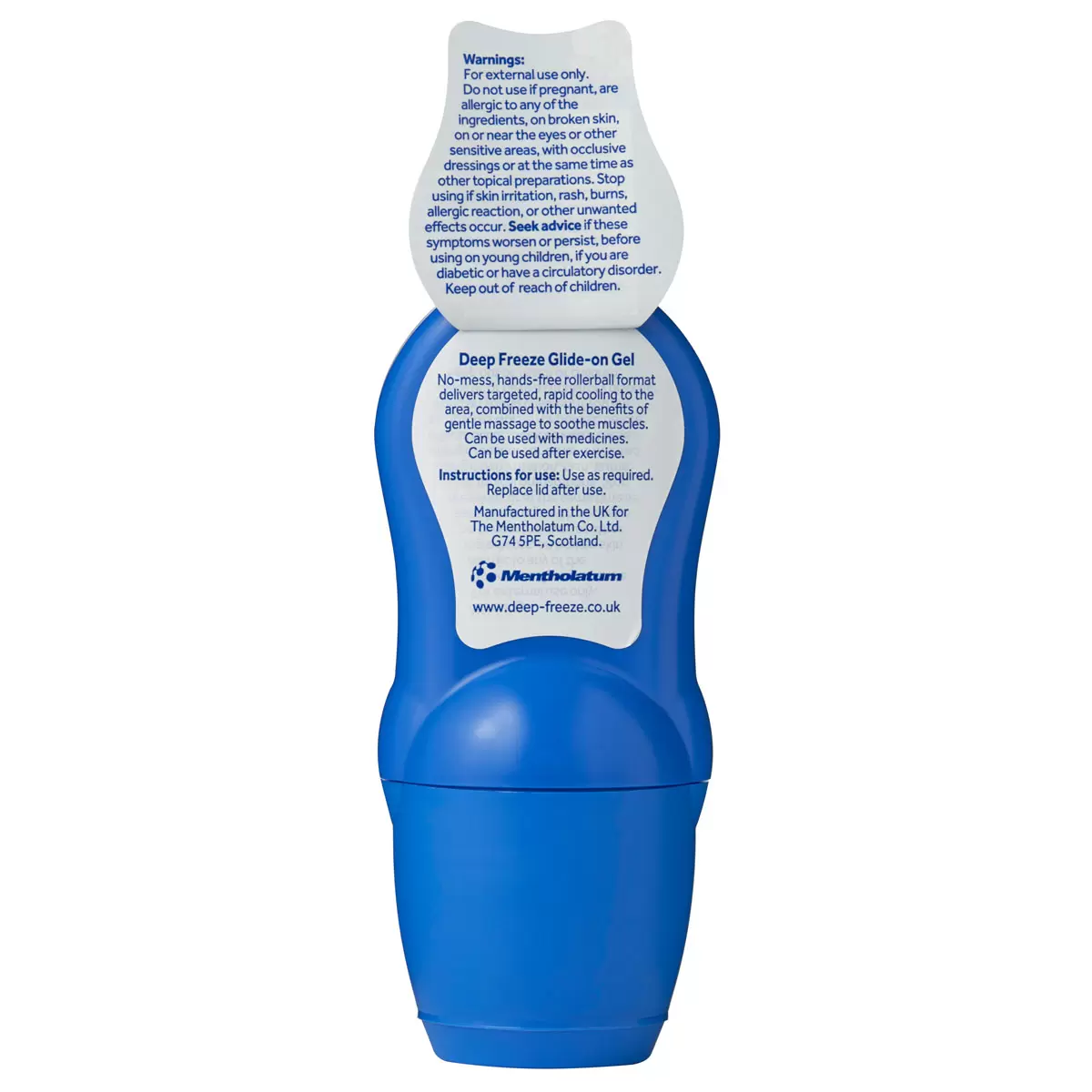 Deep Freeze Gel Glide-On – 3 Pack, 50 g