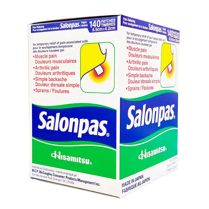 Salonpas Pain Relieving 140 Patches