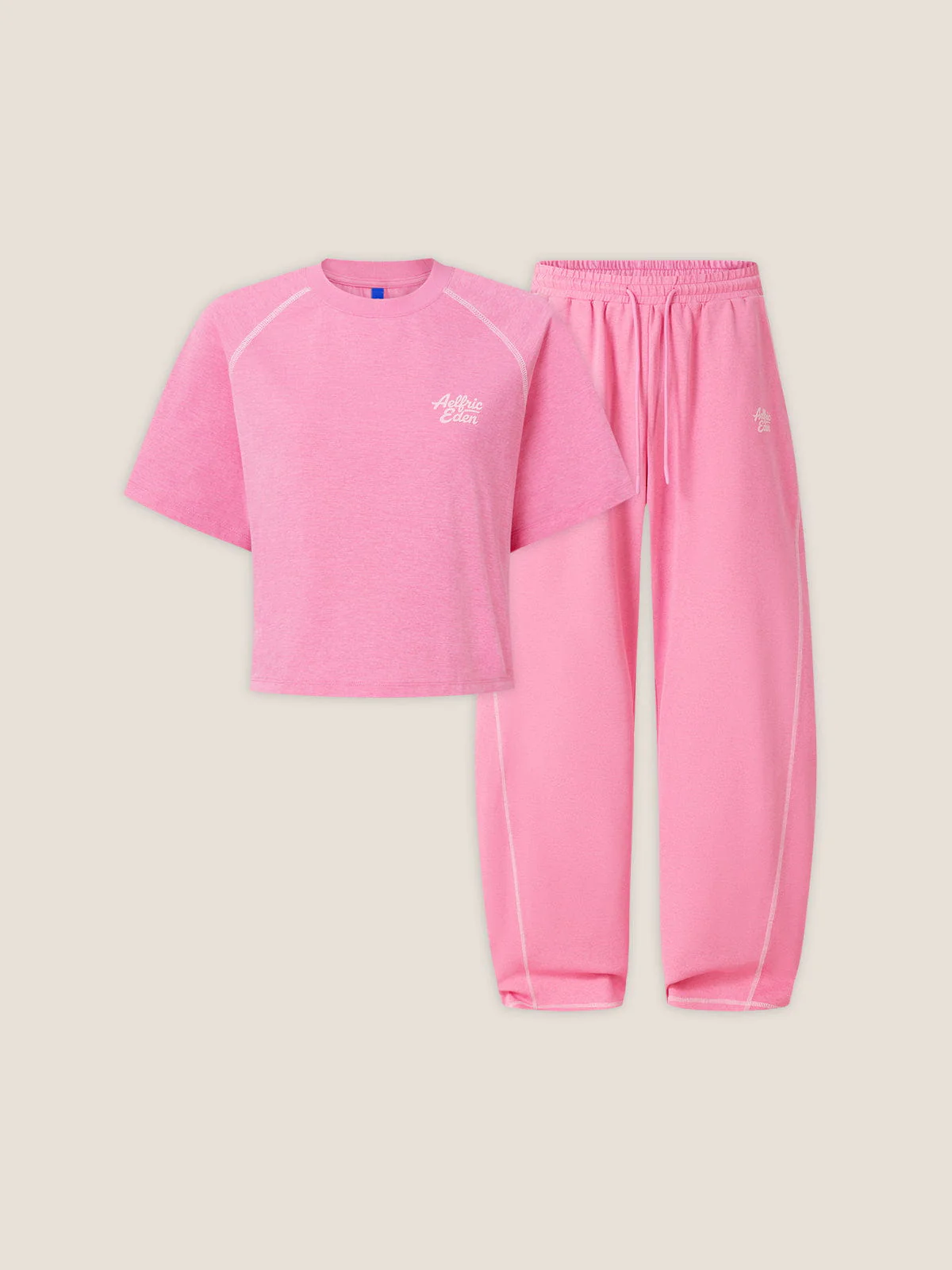 Cloud Cropped Sweat Set