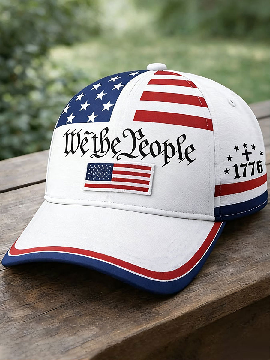 ‘We the People’ flag unisex hats