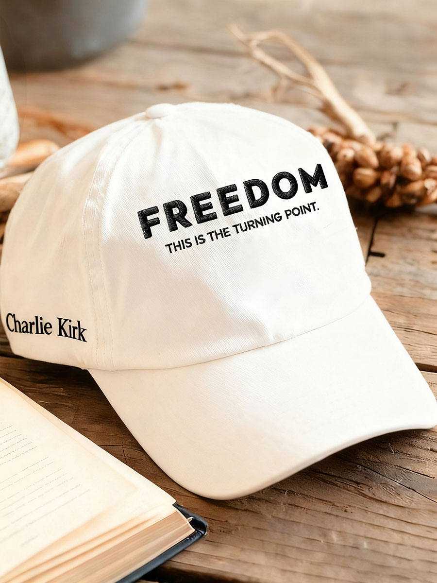 Unisex Freedom Is Not Free R.I.P Charlie Kirk Print Hat