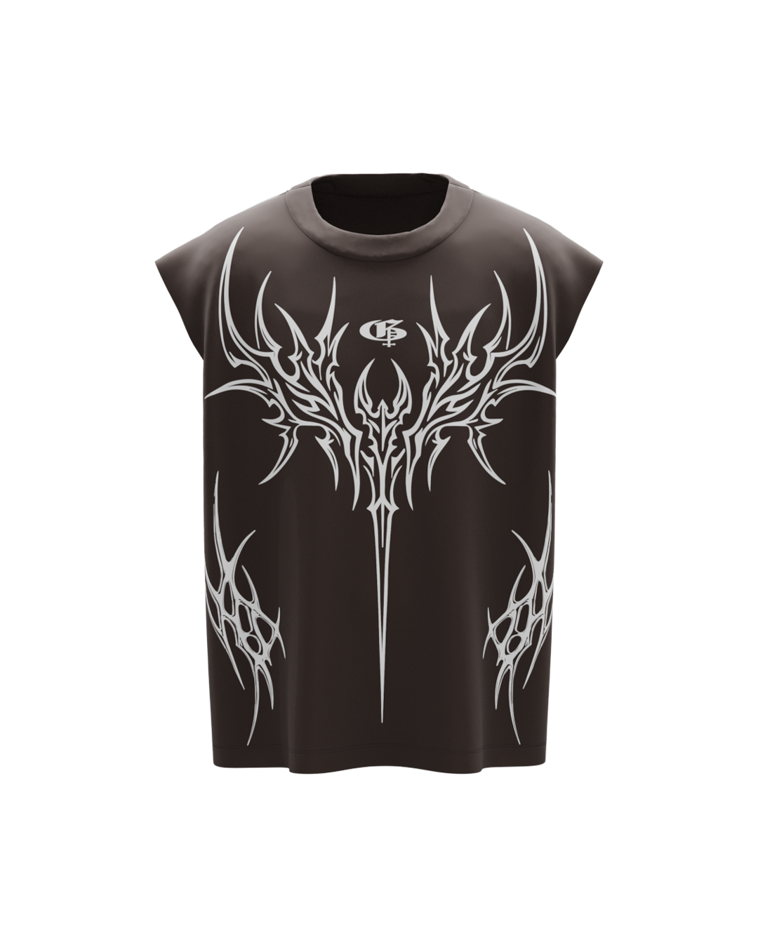 Corpse Brown Unisex Boxy Vest