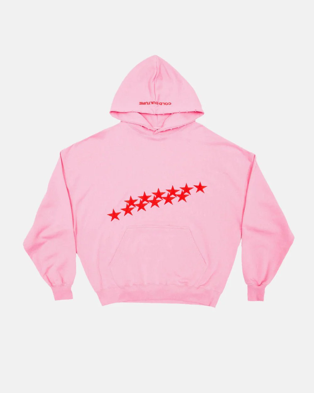 STARS HOODIE PANTHER PINK