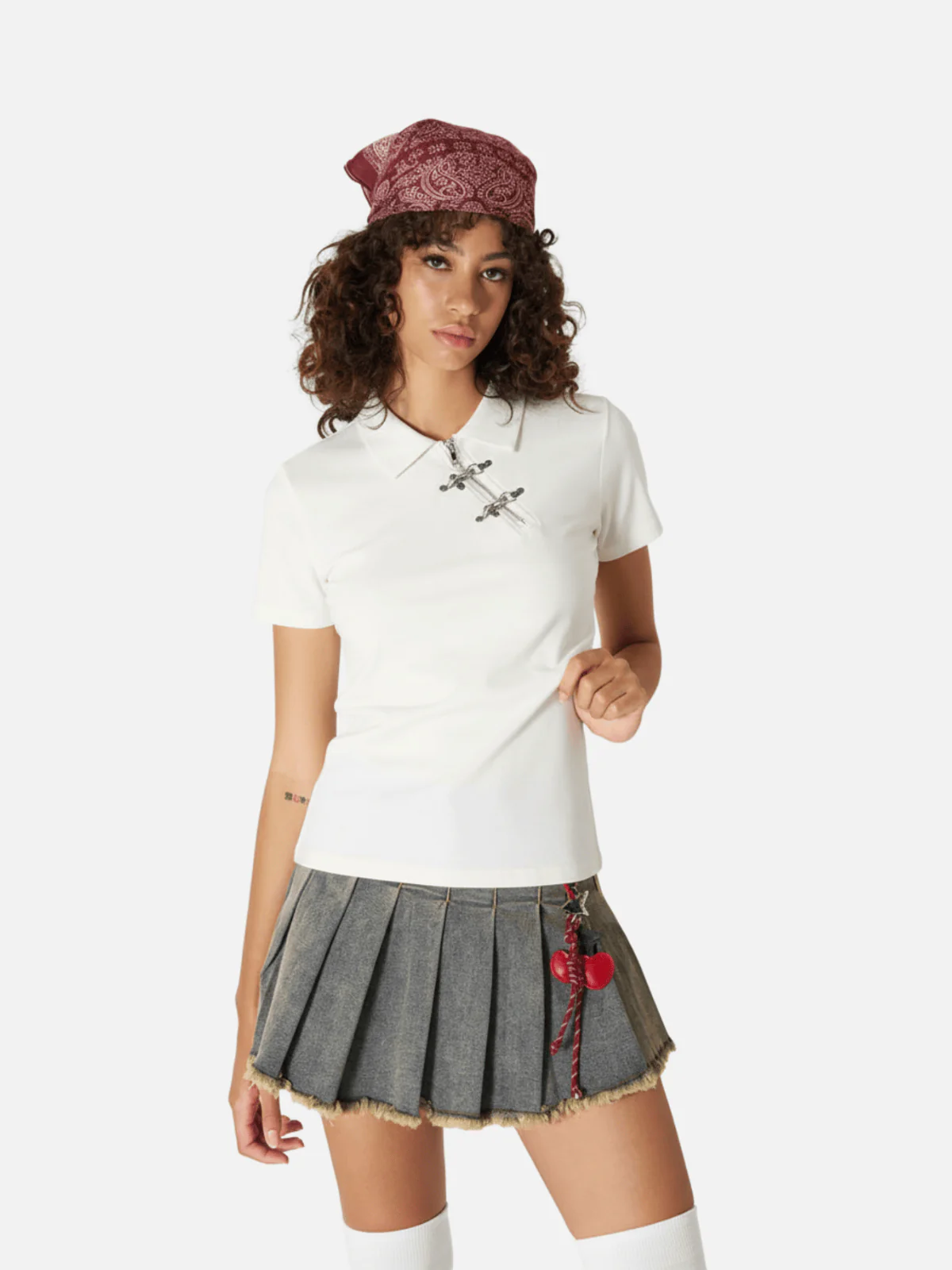 Aelfric Eden Toggle Clasp Polo Tee