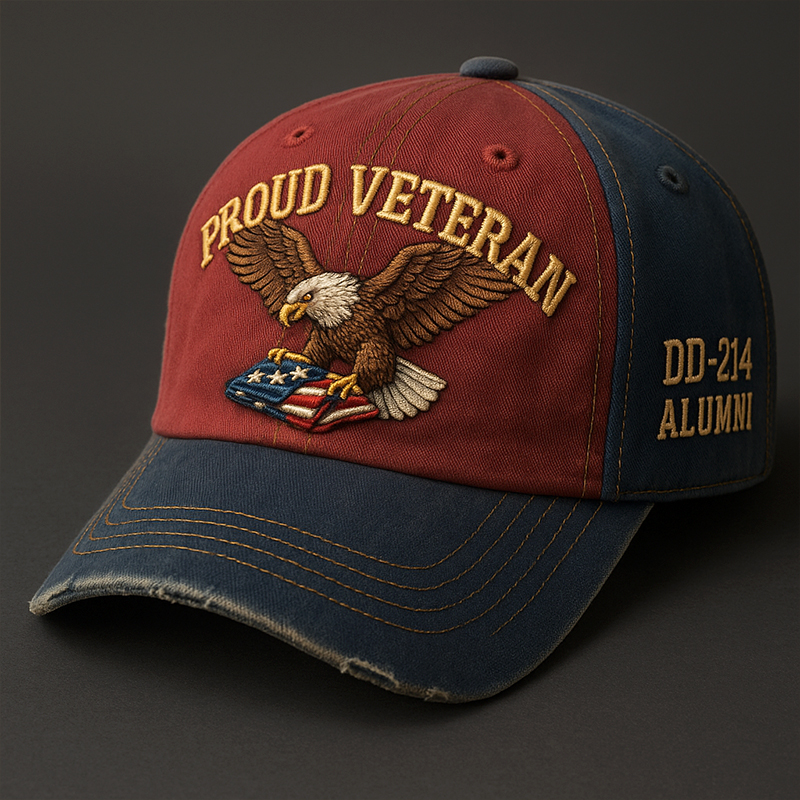 Veterans Art Print Hat