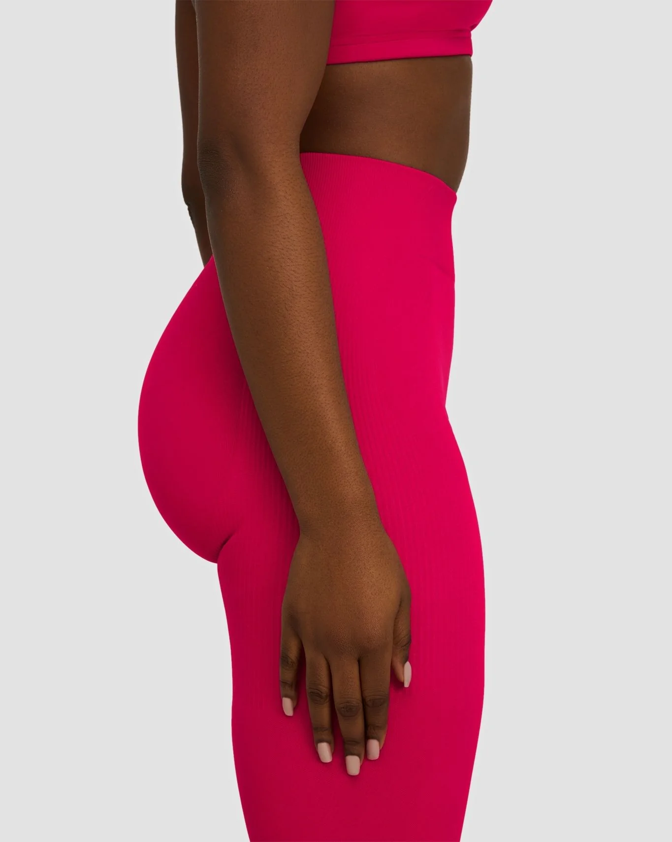 Elevate™ Sculpting Mid Waist Scrunch Leggings | Strawberry