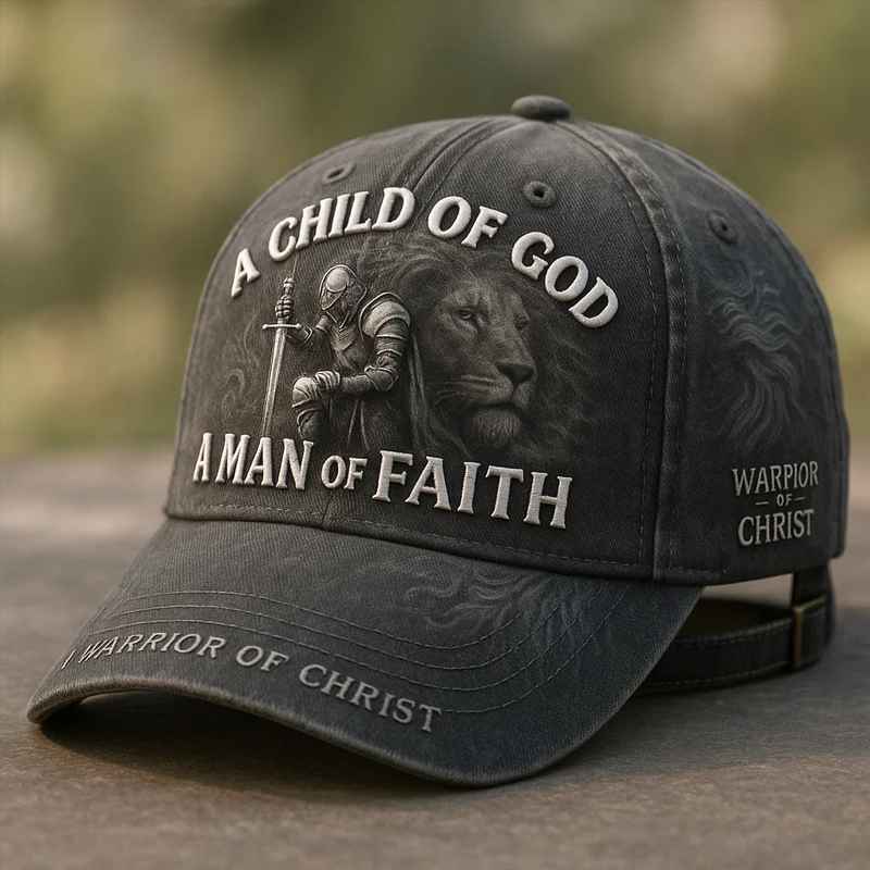 Christian Faith Art Printed Casual Hat