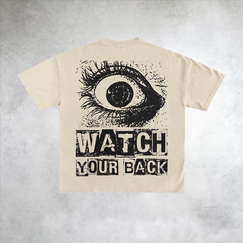 Darkness Eyes Printed Short Sleeve T-Shirt