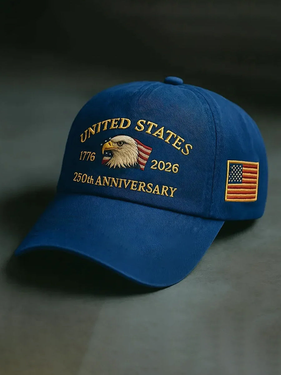 Unisex 250th Anniversary Embroidered Hat