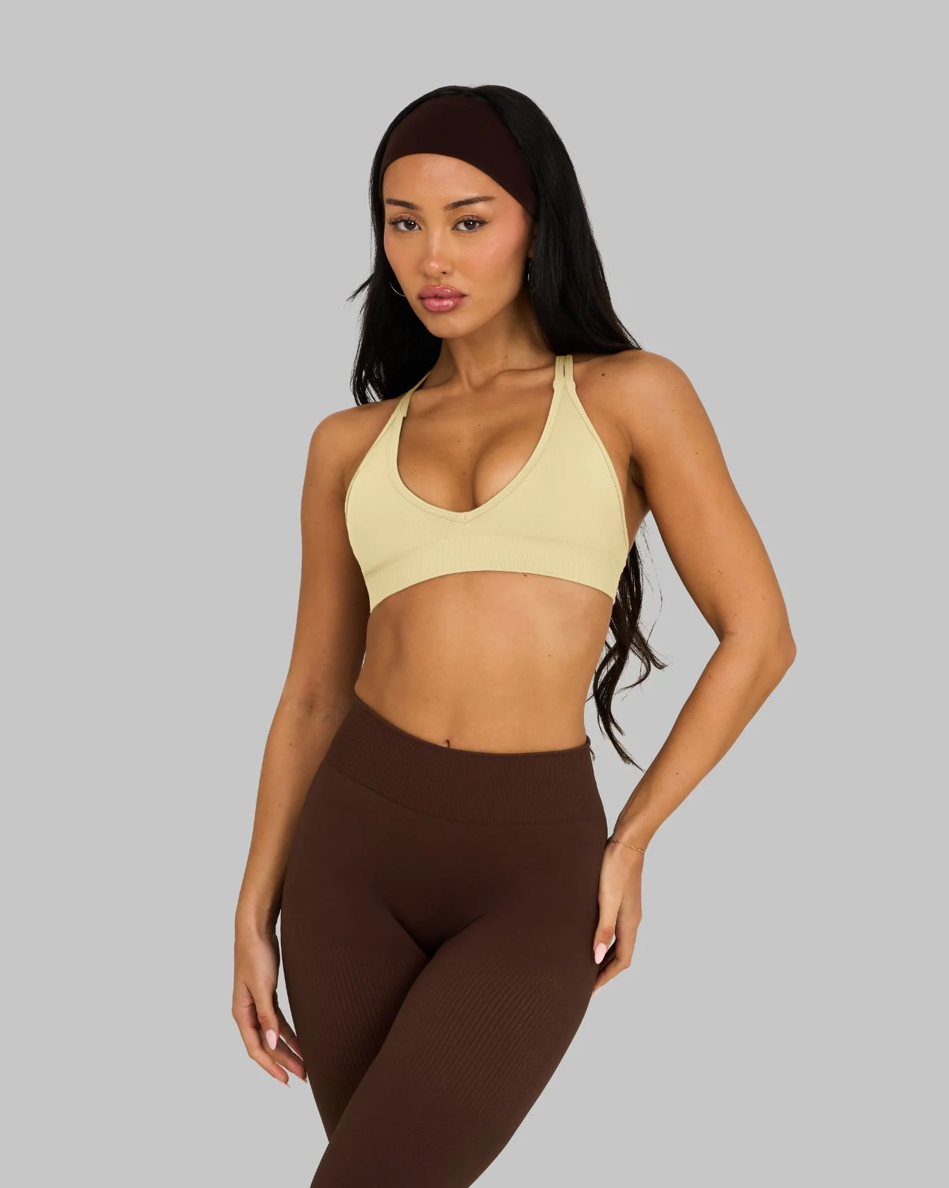 Elevate™ Sculpting Seamless High Apex Bra | Lemon Sorbet