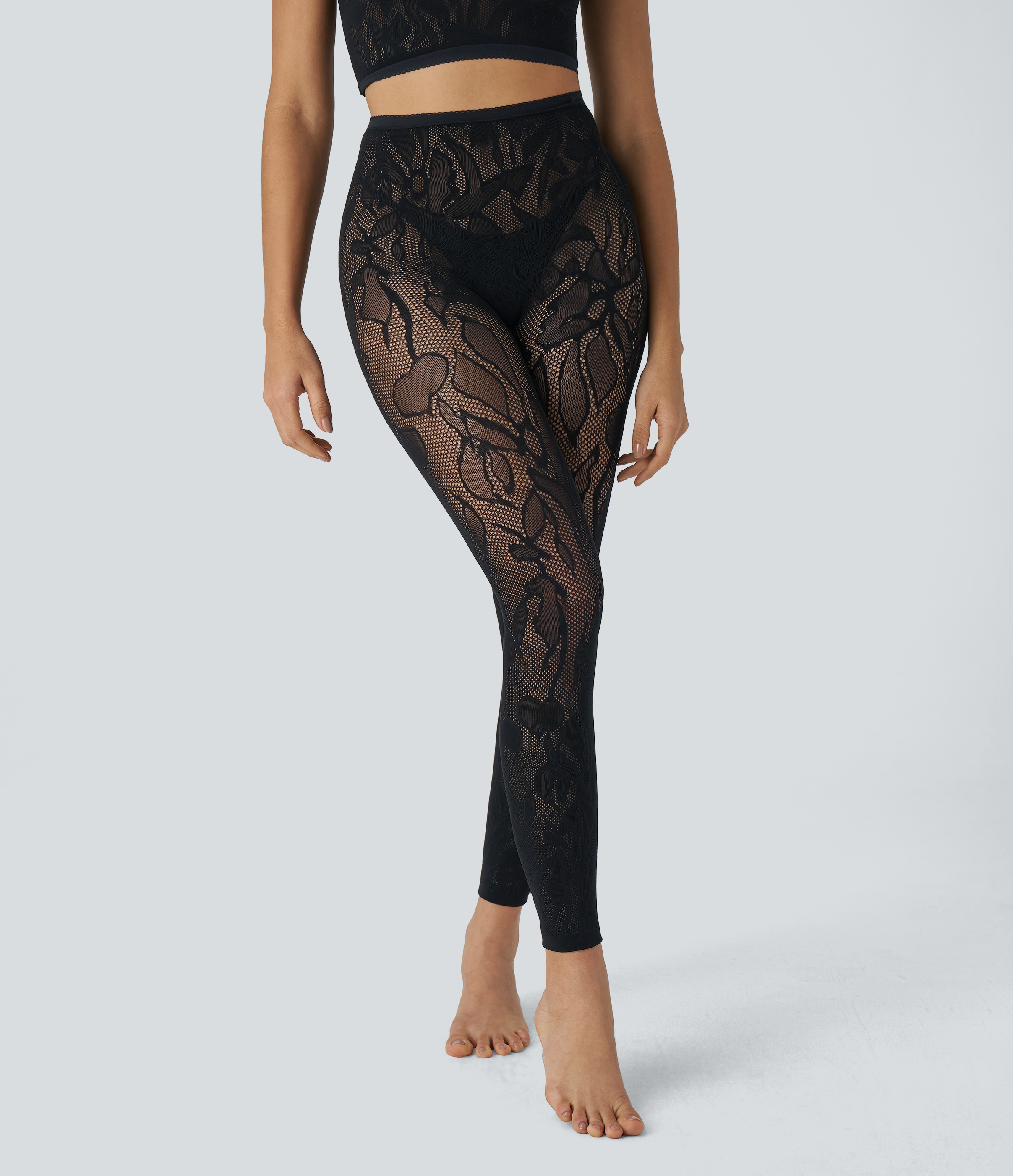 Seamless Flow High Waisted Cut Out Casual Leggings