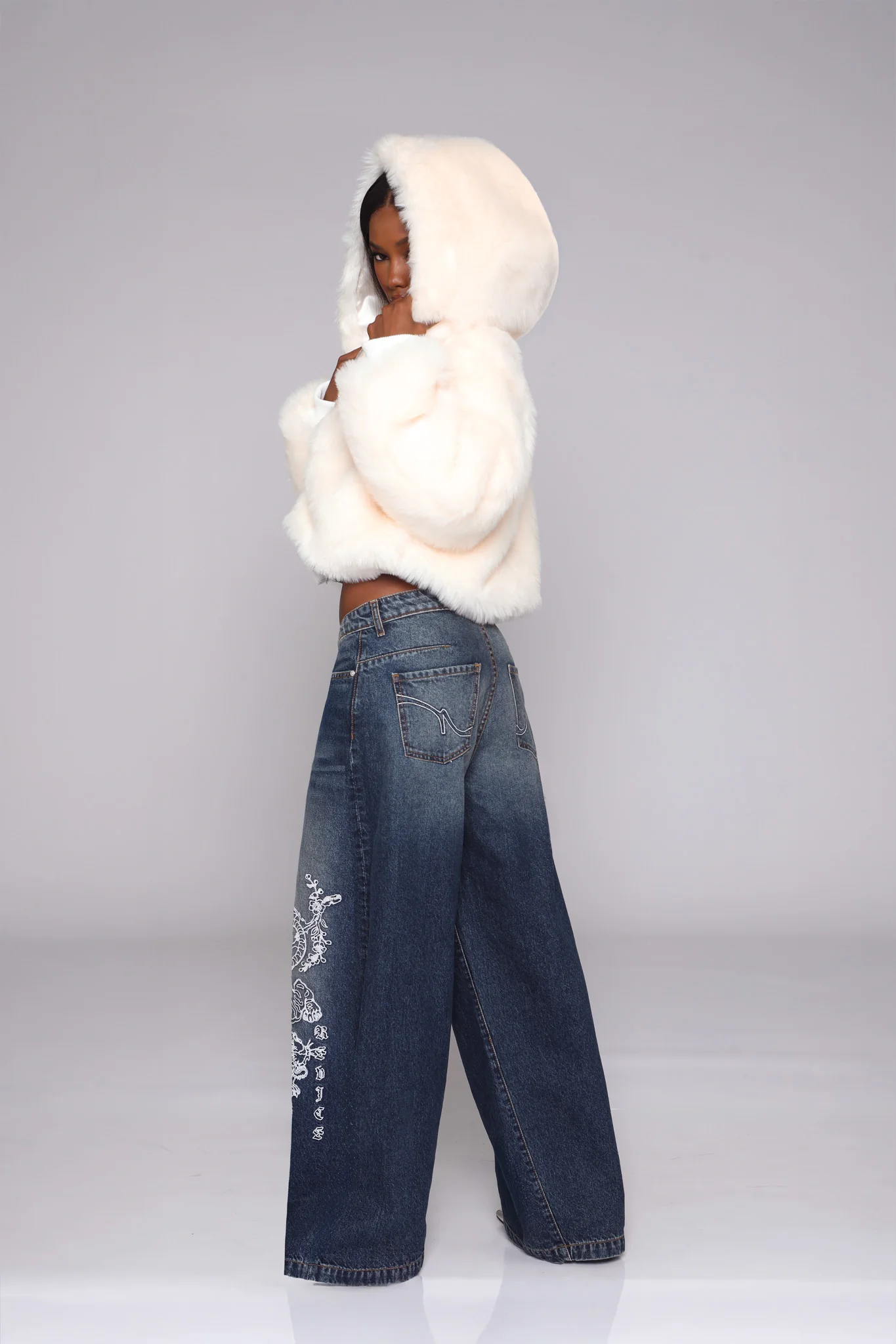 EMPIRE JEAN / INDIGO FLEUR