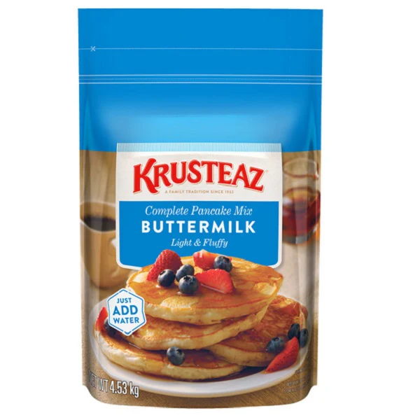 Krusteaz Complete Pancake Mix Buttermilk Light And Fluffy 4.53kg