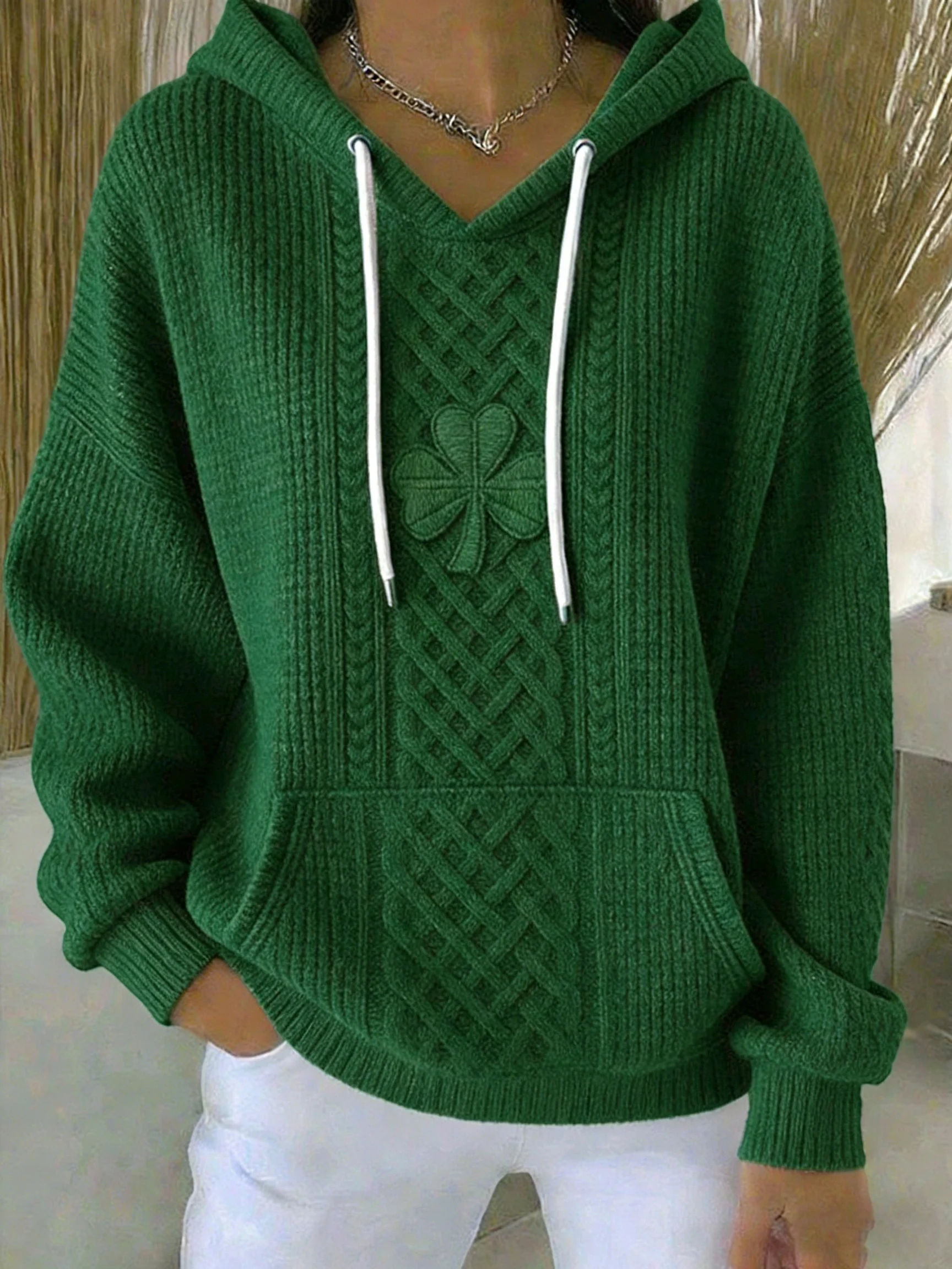 Women's St. Patrick's Day Print Casual Sweatshirt