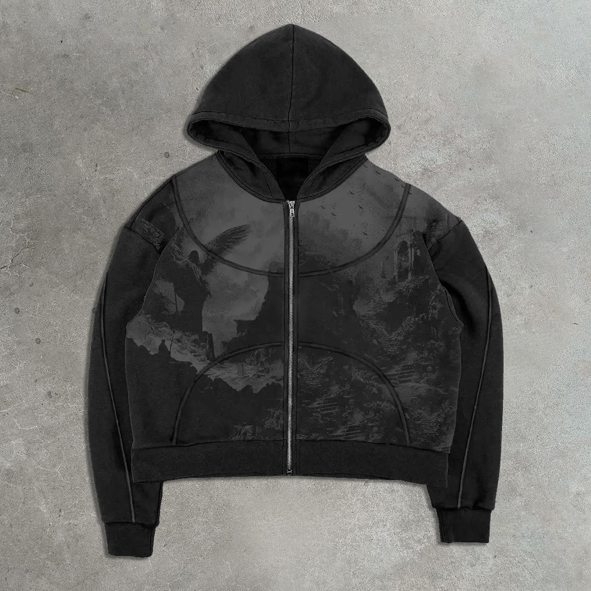 Heavenly Casual Zip-Up Hoodie