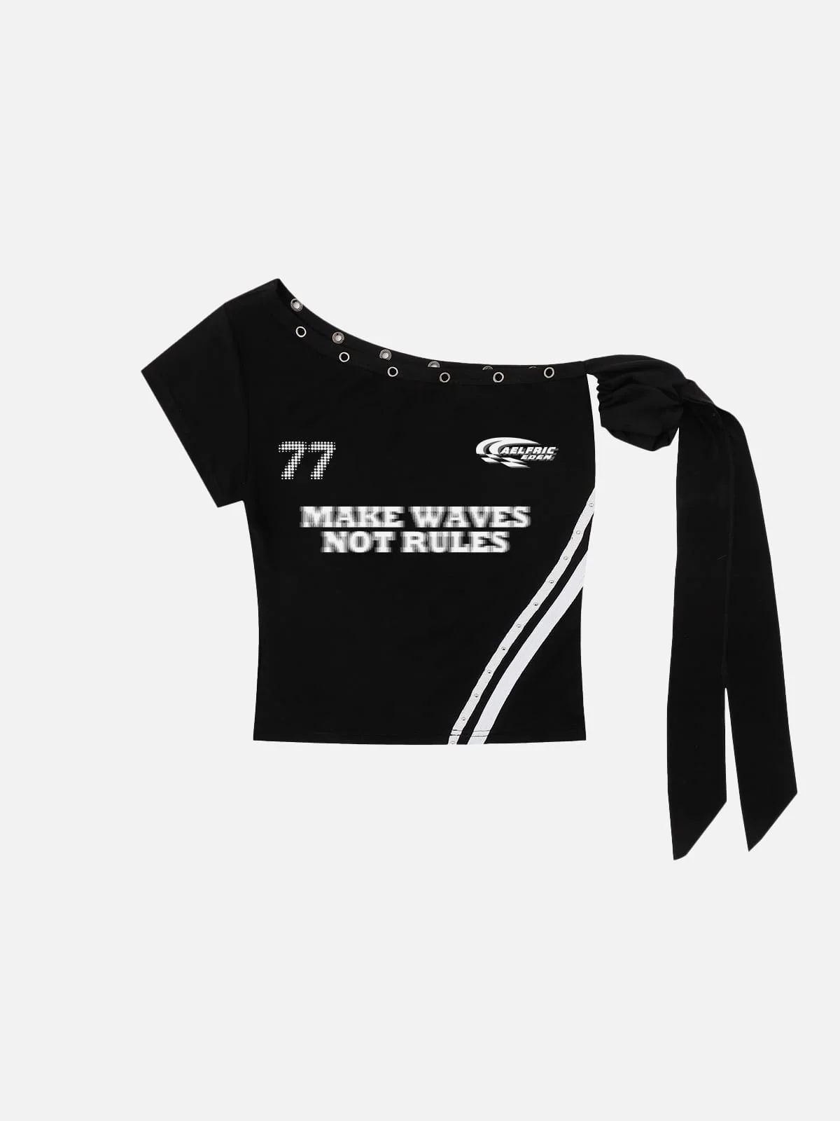 Aelfric Eden Asymmetric Tie Baby Tee